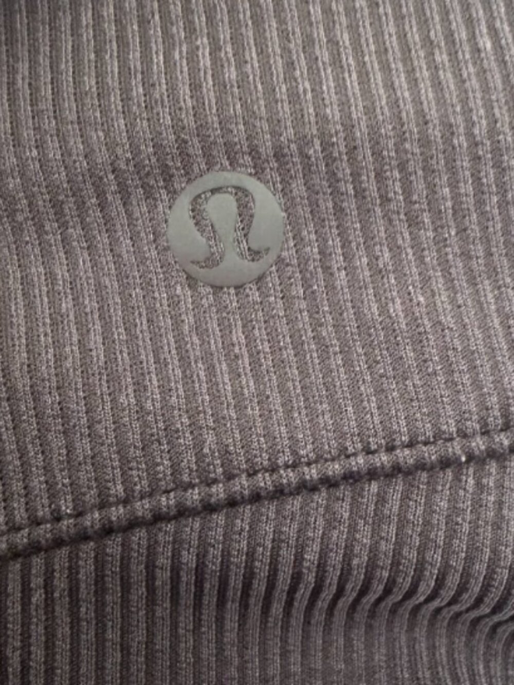 Lululemon Brushed Softstreme Rib Zip Flare - Picture 3 of 4